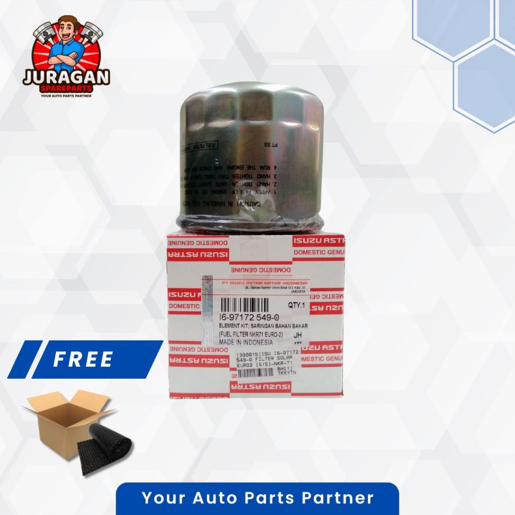 ต้นฉบับ Isuzu Elf Engkel Euro2 กรองดีเซล I6-972 549-0
