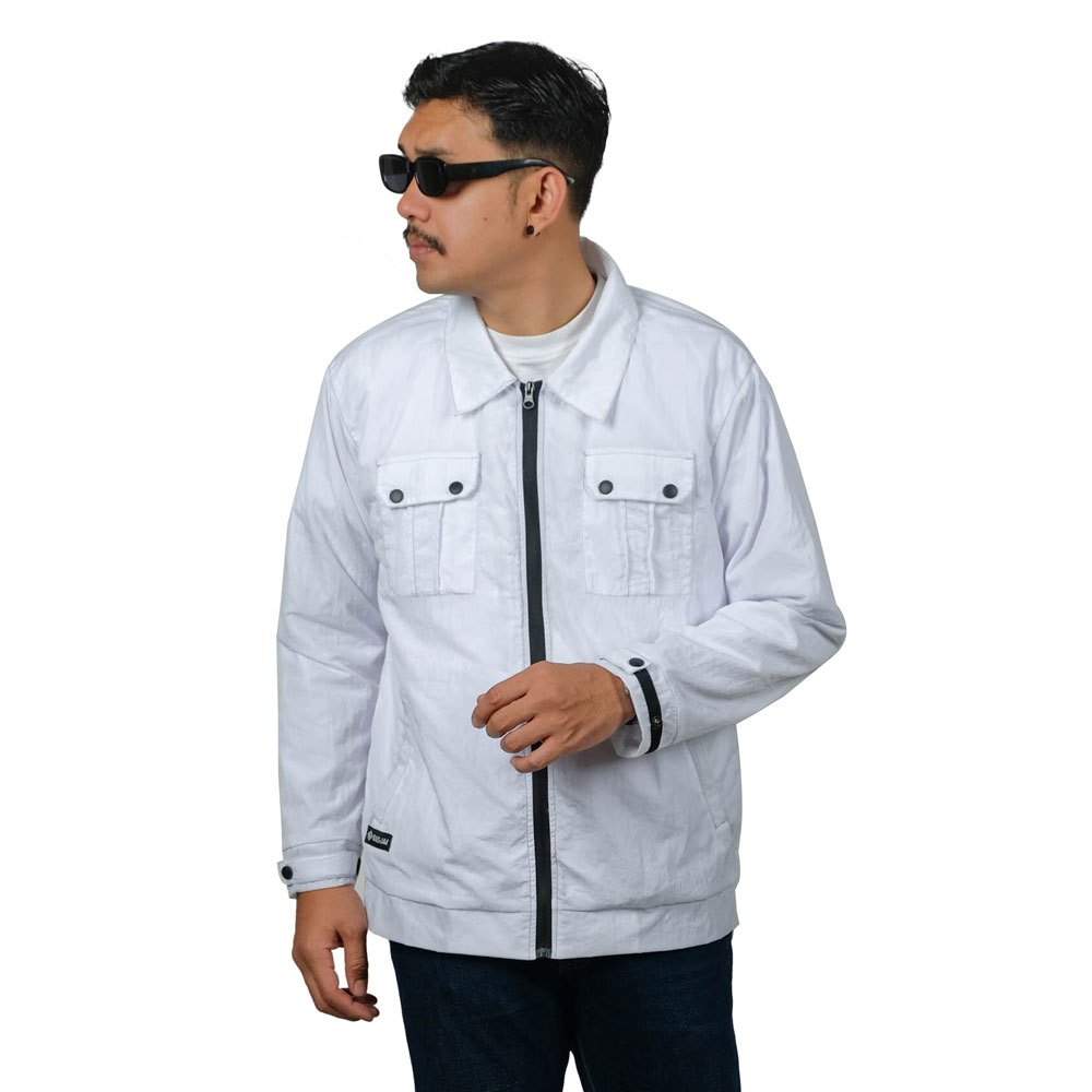 OKSANA Crinkle Overshirt Jacket - เสื้อแจ็คเก็ตลําลอง Overshirt