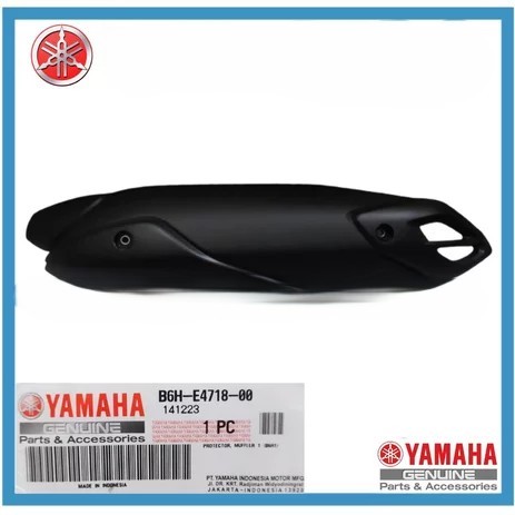 ต้นฉบับ NMAX ใหม่ NMAX EXHAUST ฝาครอบ YGP B6H-E4718-00 เดิม