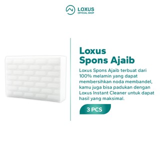 Loxus Spons Ajaib Pembersih Semua Noda Kotoran