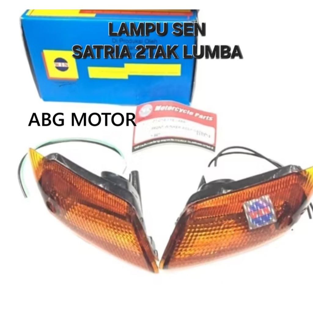 ไฟป้าย TURN ด้านหน้าสําหรับ SATRIA 2T 2-STROK DUMBA WIN ยี่ห้อ