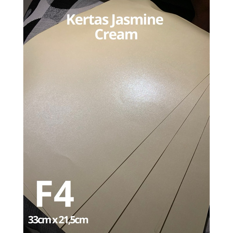กระดาษครีมมะลิ F4***