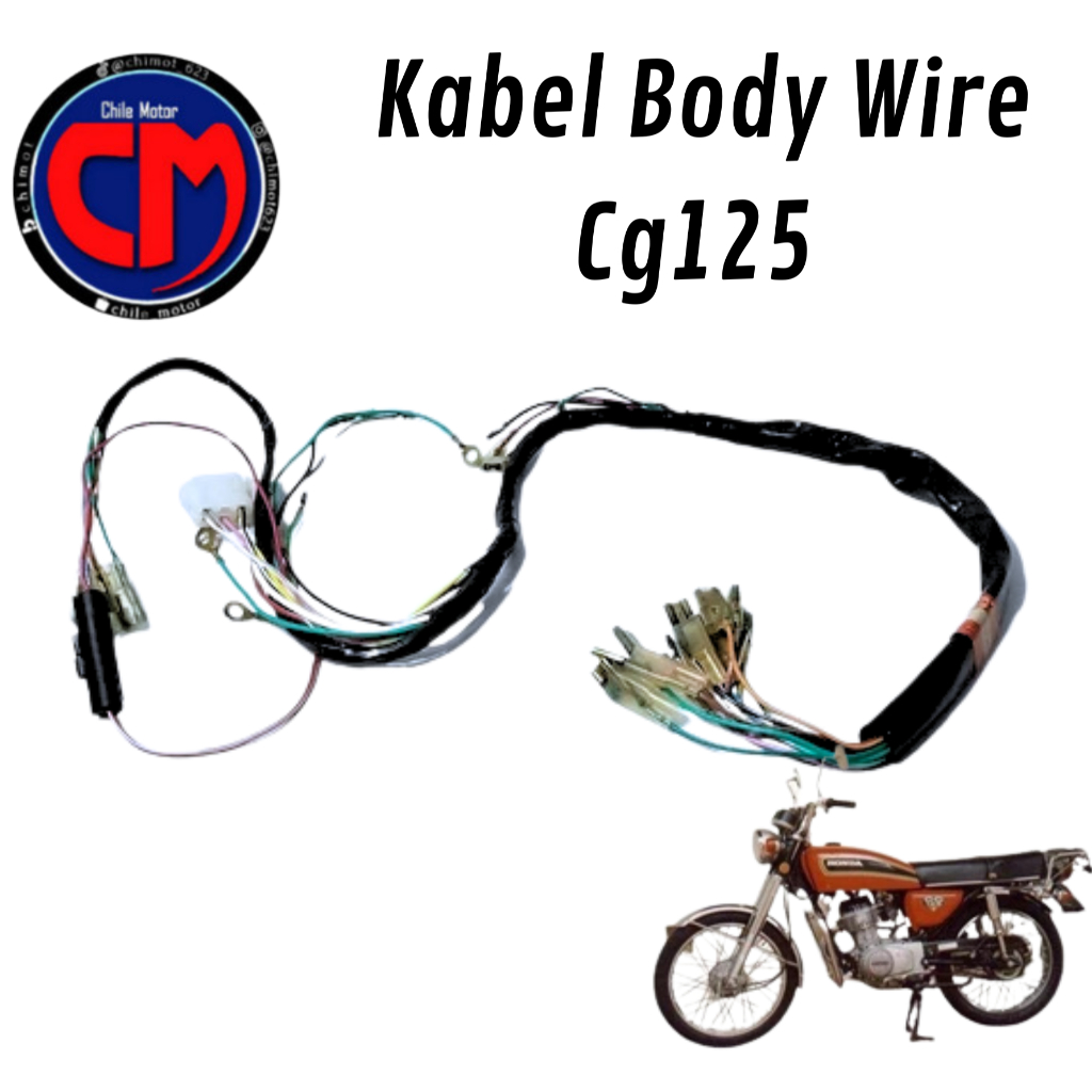 สายรัดสายไฟ Honda Cg125 Cg 125 Cg110 Cg 110