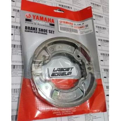 ผ้าเบรกด้านหลังสําหรับ YAMAHA RXKING RXS RXZ RZR RX KING SZ 115 125 135 BYSON ORIGINAL YGP