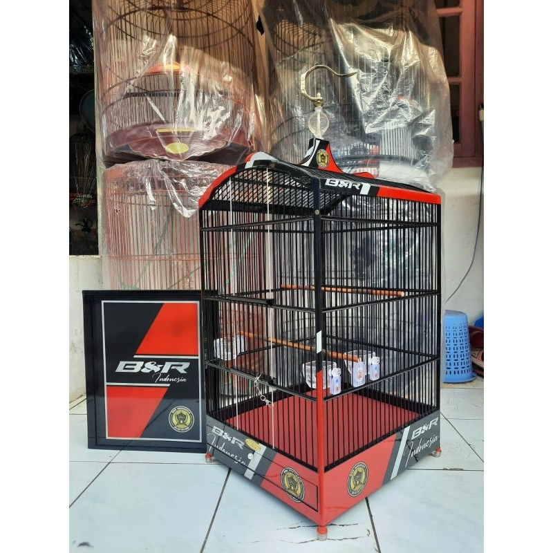 BNR BIRD CAGE DECAL STICKER