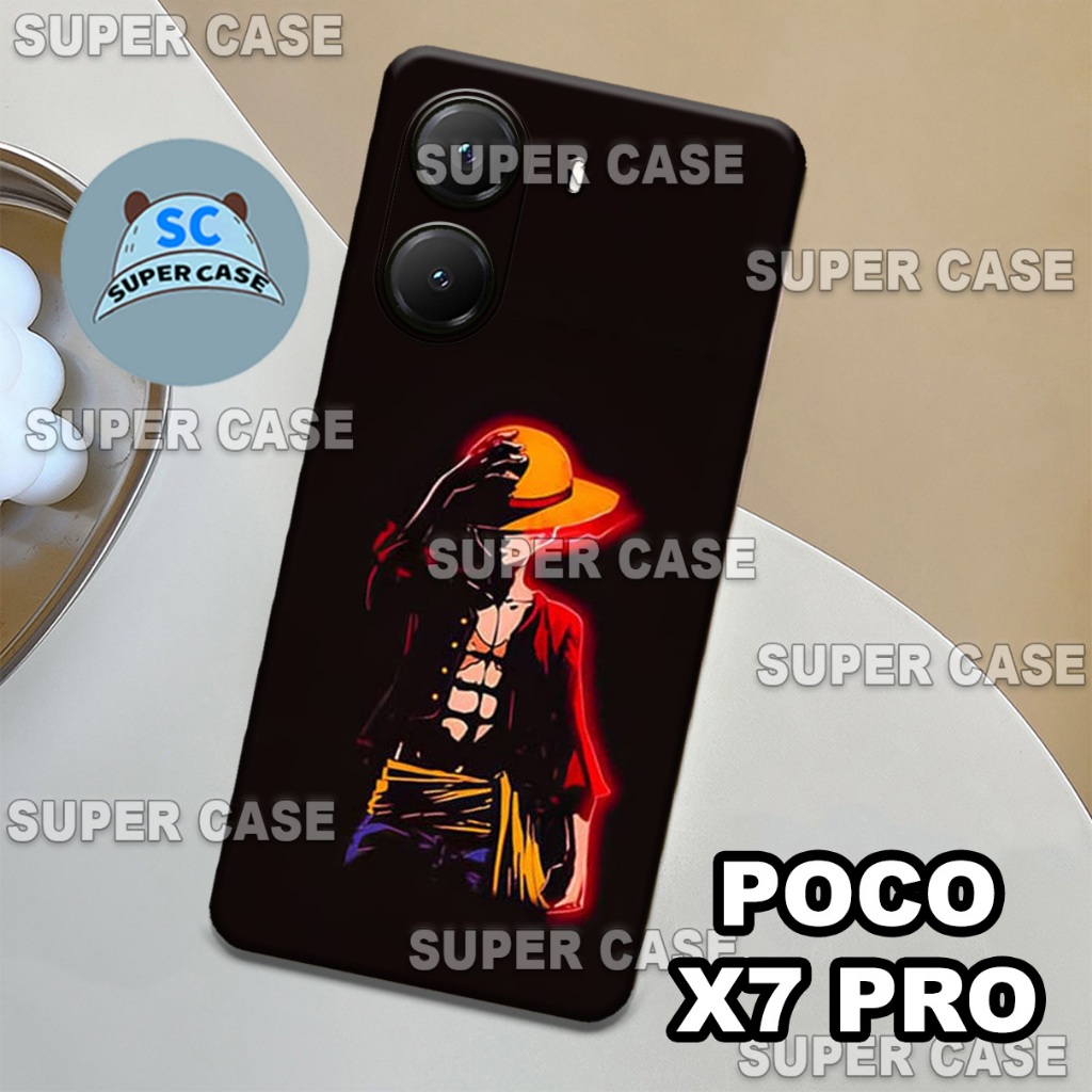 (Q3) Softcase Procamera สําหรับ HP POCO X7 PRO ANIME ล่าสุด | MOTIF MOTIF MOTIF | POCO X7 PRO I Casi