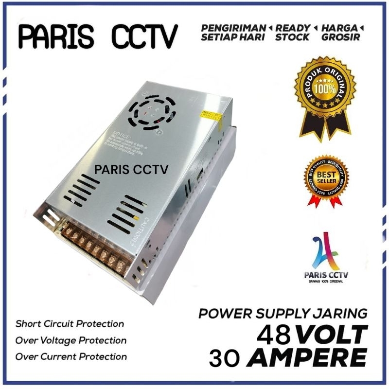 พาวเวอร์ซัพพลาย 48V 30A / POWER SUPLAY 30 CAMPER 48 VOLT