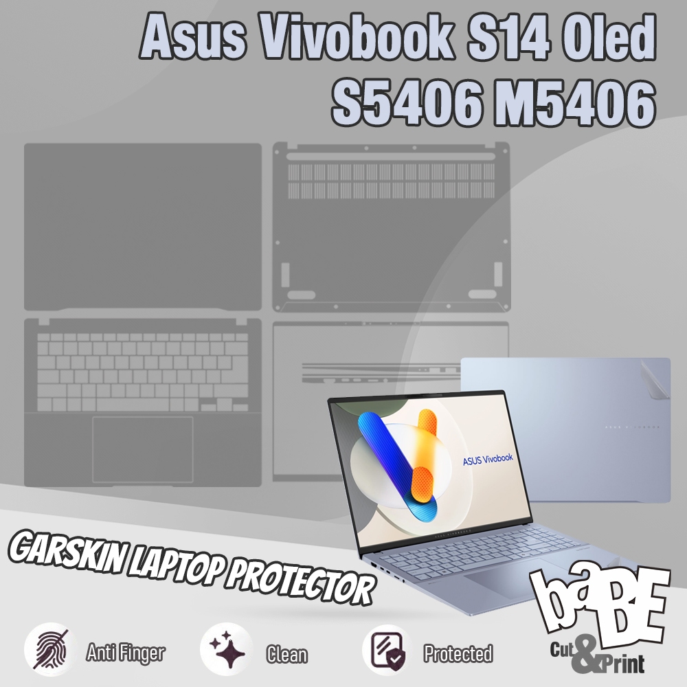 Asus Vivobook S14 Oled S5406 M5406 ฟิล์มกันรอยแล็ปท็อป Garskin