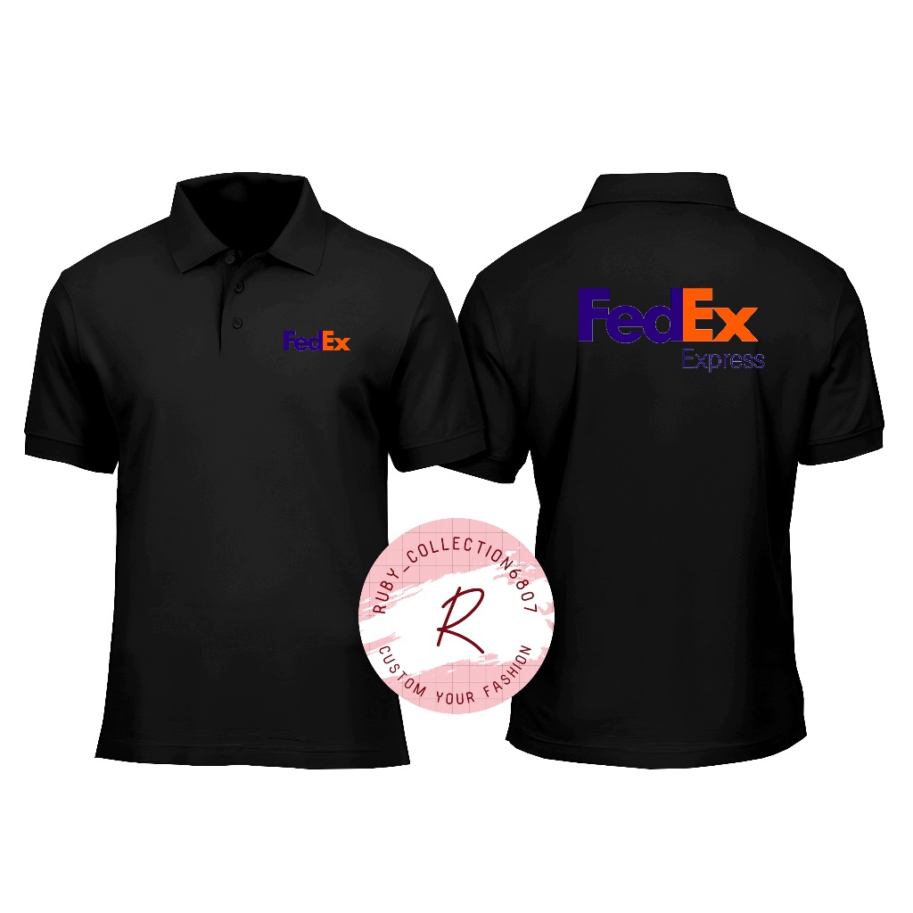 เสื้อโปโล FEDEX EXPRESS COLLAR - เสื้อโปโล FedEx Epres