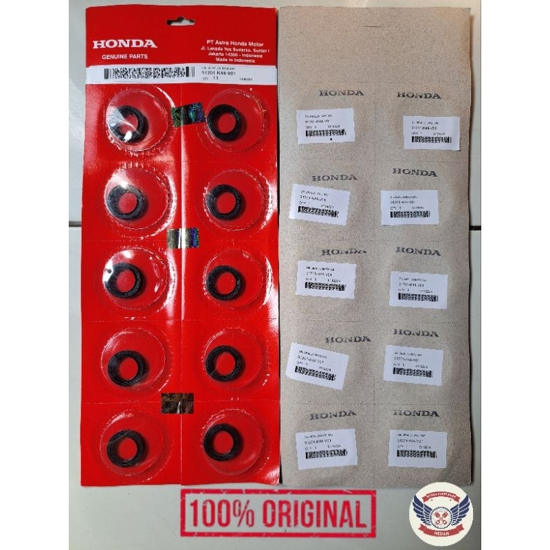 91201K44V01 ซีลน้ํามันขวาเพลาข้อเหวี่ยงแม่เหล็กแม่เหล็ก 20.8x30.5x6 – BeAT Deluxe & Beat Street Led 