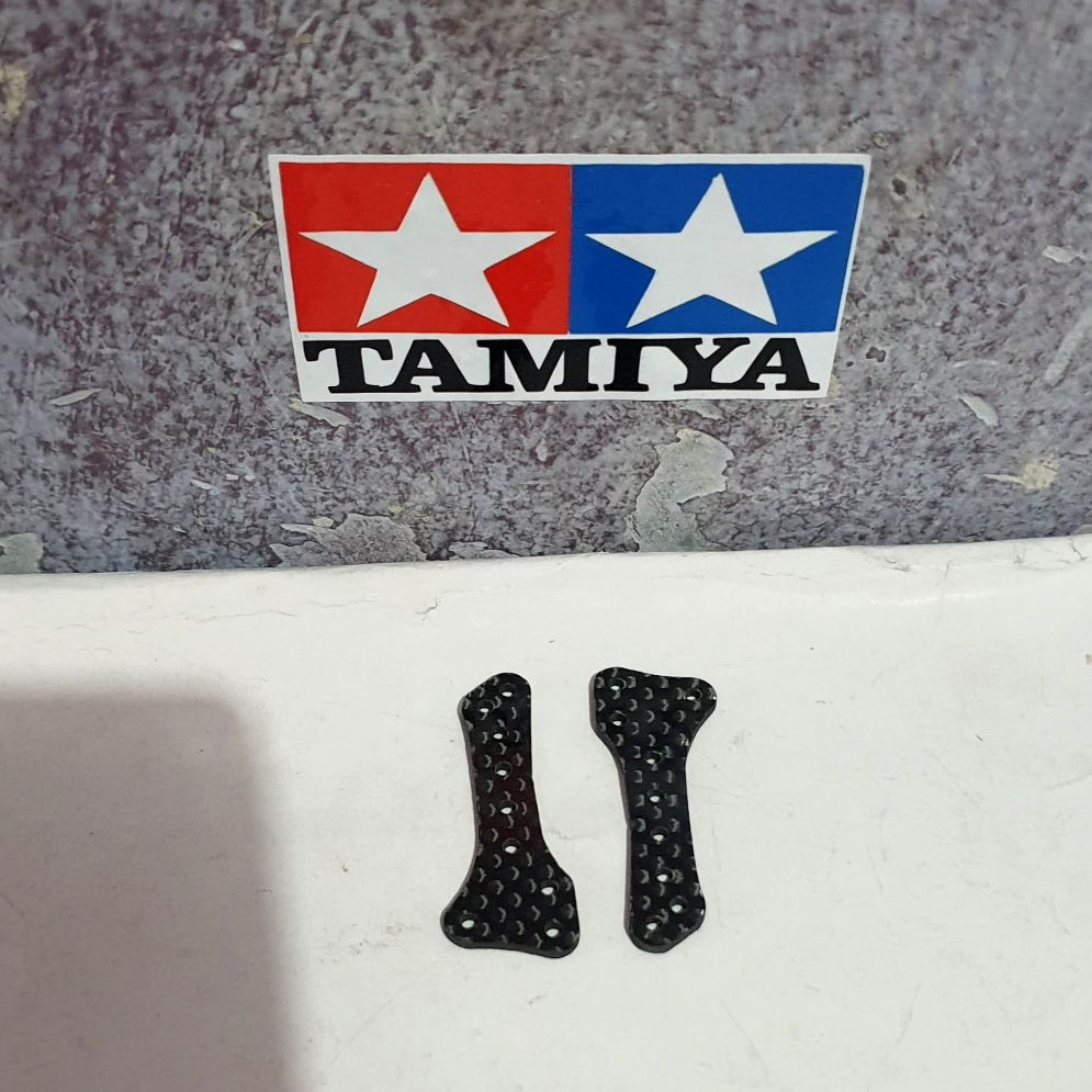 Rep Tamiya 94970 / Tamiya HG Carbon Side Damper AR / Wing AR (2 ชิ้น)