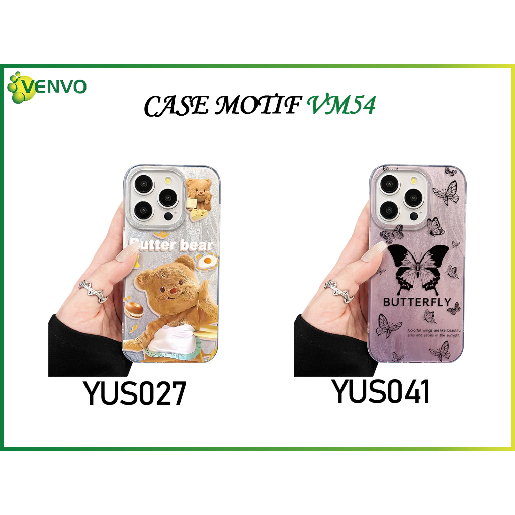 VENVO - VM54 Case Motif Image Xiaomi Poco X3 X3 Pro X3 NFC M3 C40 C65 M5S X5 5G X6 5G M6 Pro 4G