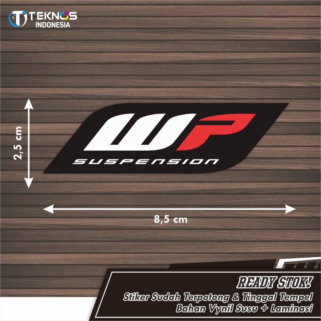 COOL WATERPROOF MOTORCYCLE STICKER - สติ๊กเกอร์ WP SUSPENSION