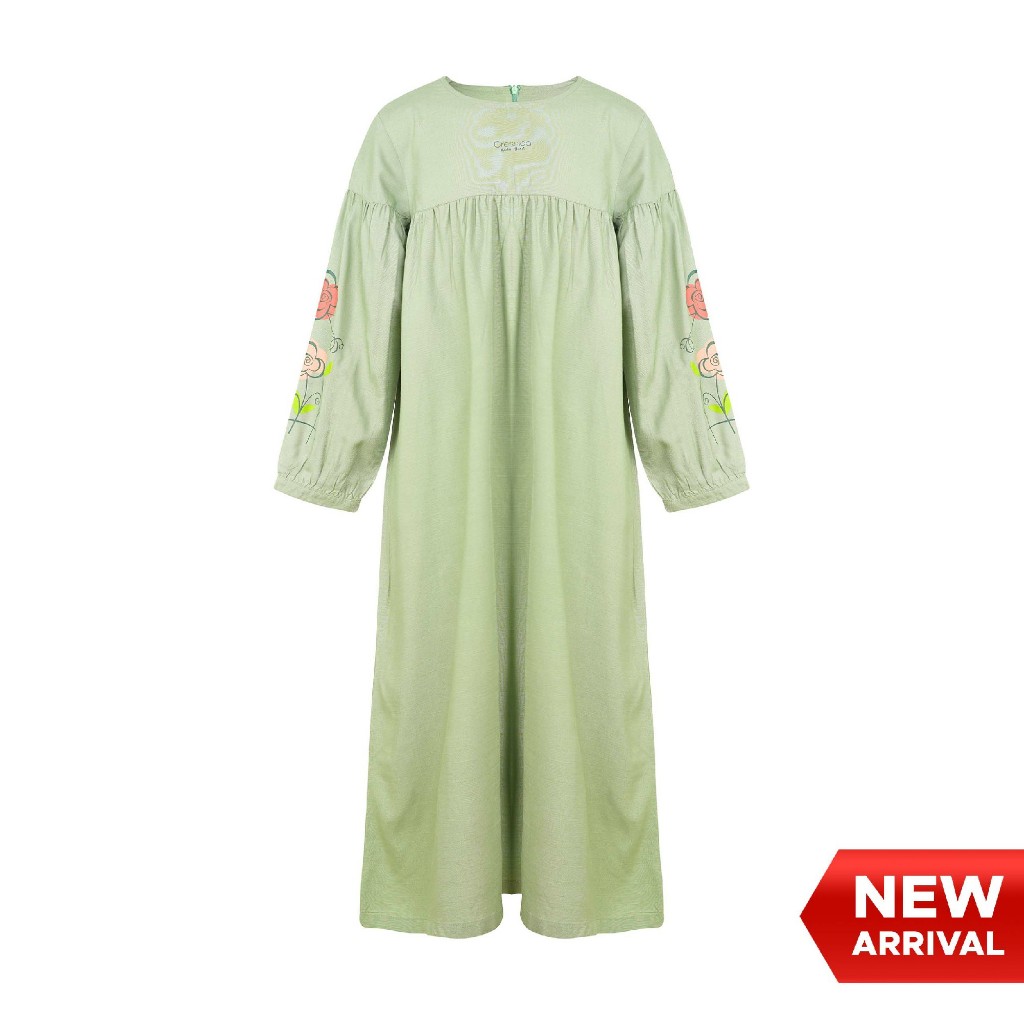 Cressida Gamis Kids Girl สีเขียว - WB419J
