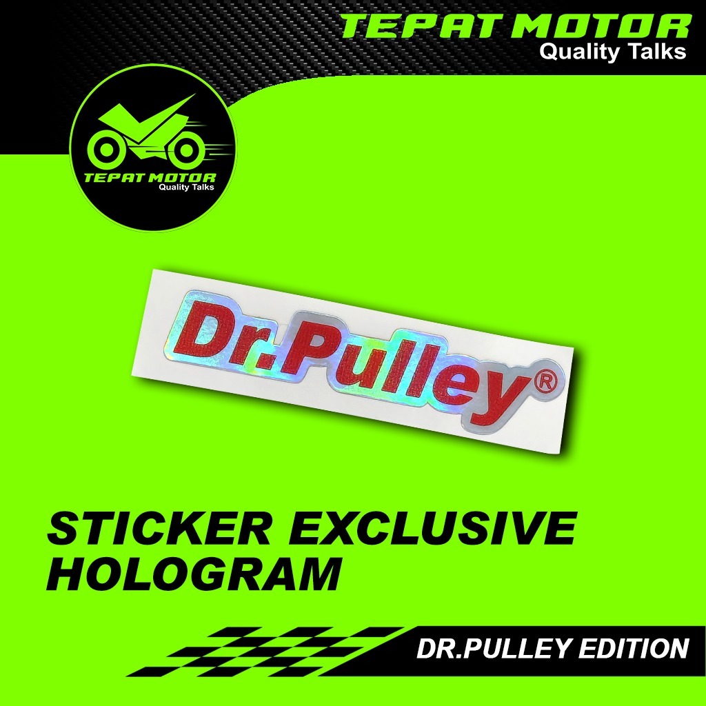 EXCLUSIVE HOLOGRAM GATES STICKER / DR PULLEY / GOLDEN MAKO