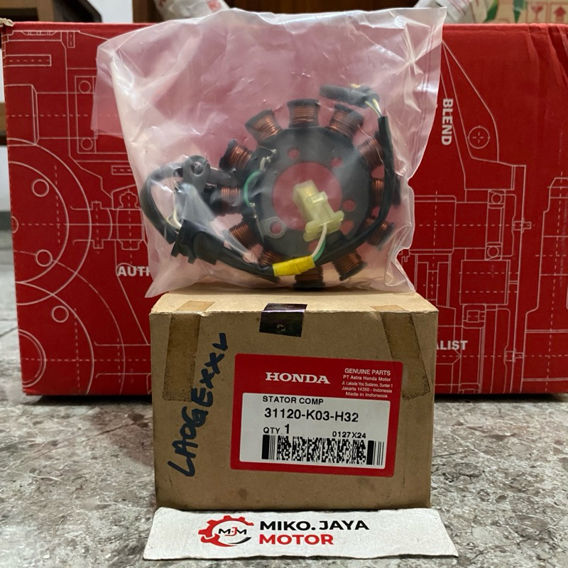 SPULL STATOR COMP 31120-K03-H32 REVO 110 FI ORIGINAL HONDA
