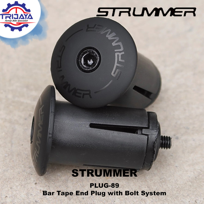 Strummer PLUG-89 Handlebar เทป End Cap Alloy Racing Handlebar End Cap Drop Bar