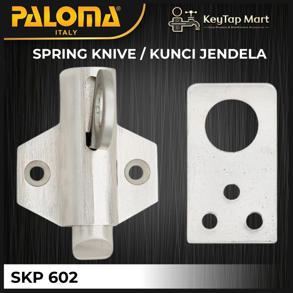 SPRING KNIVE PALOMA SKP 602 EXCLUSIVE SN KNIP WINDOW SLOT LOCK - KEYTAP MART