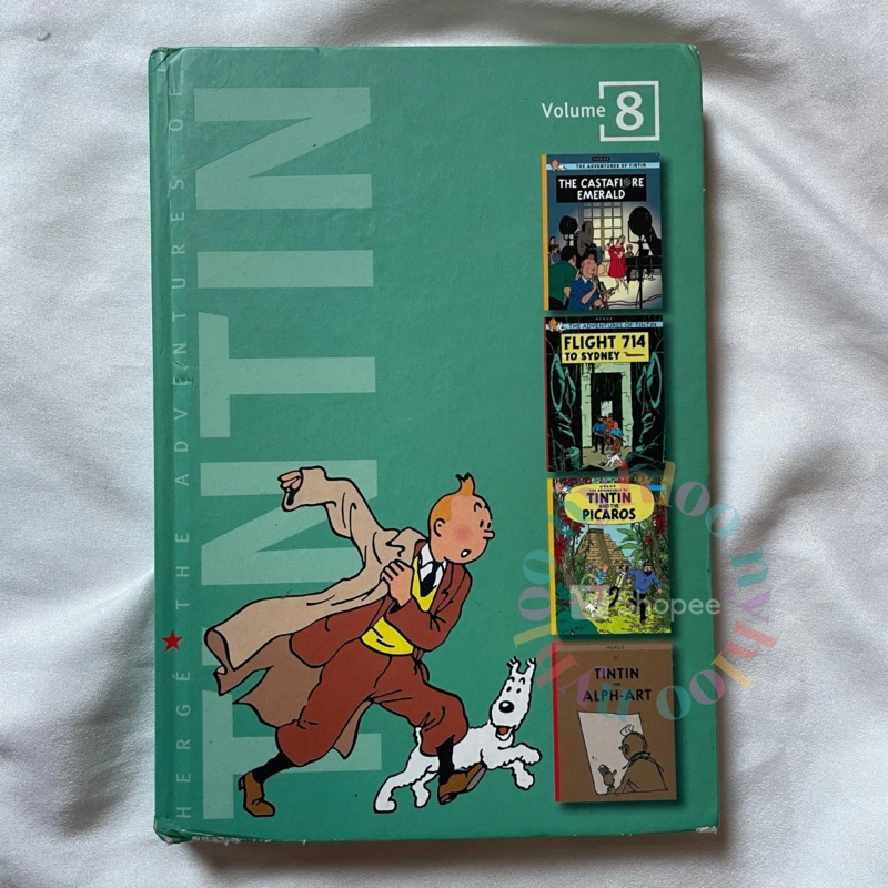 (PRELOVED) Tintin The Adventures of Tintin เล่ม 8