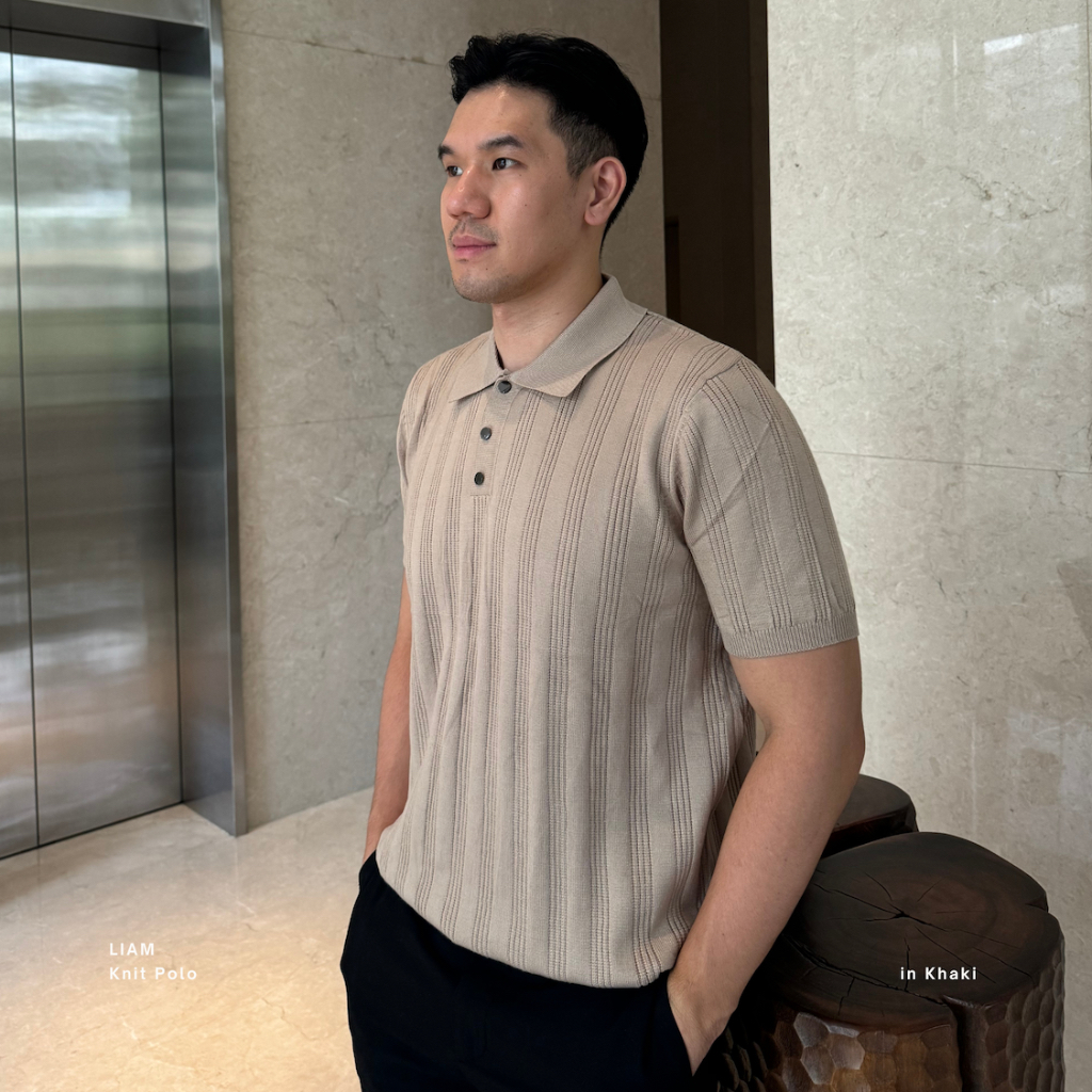 Giseu - เสื้อโปโลถัก Liam