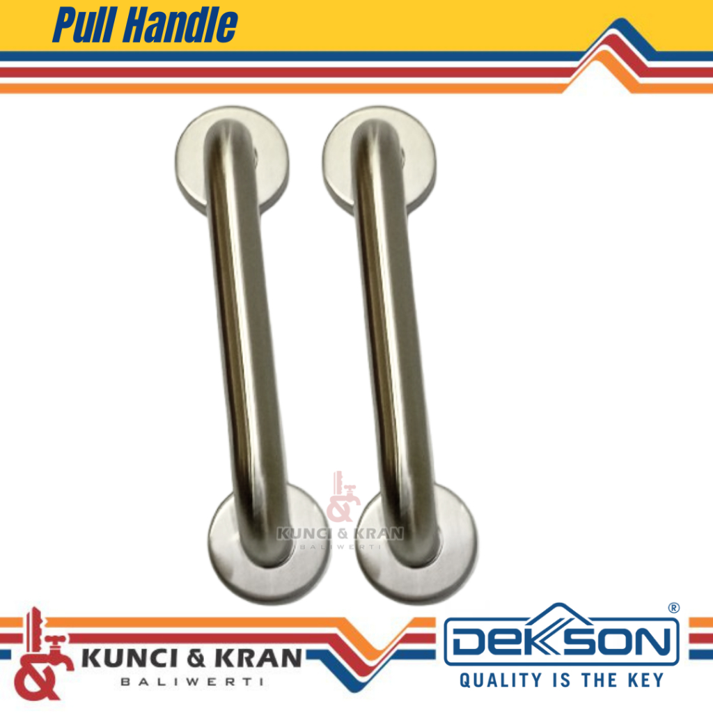 PULL HANDLE DEKKSON D855 19X195X152 SSS GARAGE มือจับประตูสแตนเลสมือจับประตู