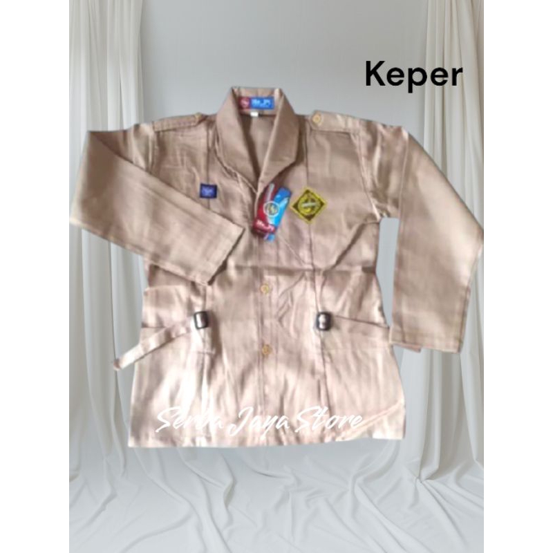 SCOUT เสื้อผ้าสําหรับสาวสําหรับ JUNIOR HIGH SCHOOL/SECURITY แขนยาว SCHOOL UNIFORMS ชุดนักเรียนสําหรั