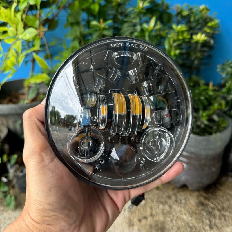 โคมไฟวัน 16led 5.75inc KTR เหมาะสําหรับเปลือก cb125 L2G GRD