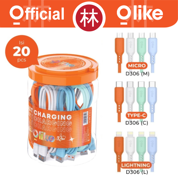 Souyoun - Olike D306 (D306C / D306M / D306L) สายเคเบิลข้อมูล Fast Charging Type-C / Micro USB /