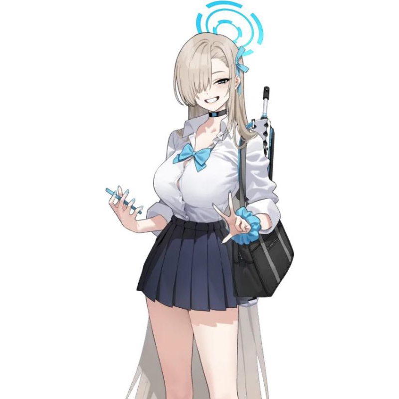 ชุดอุปกรณ์เสริมเครื่องแบบ Asuna Blue Archive