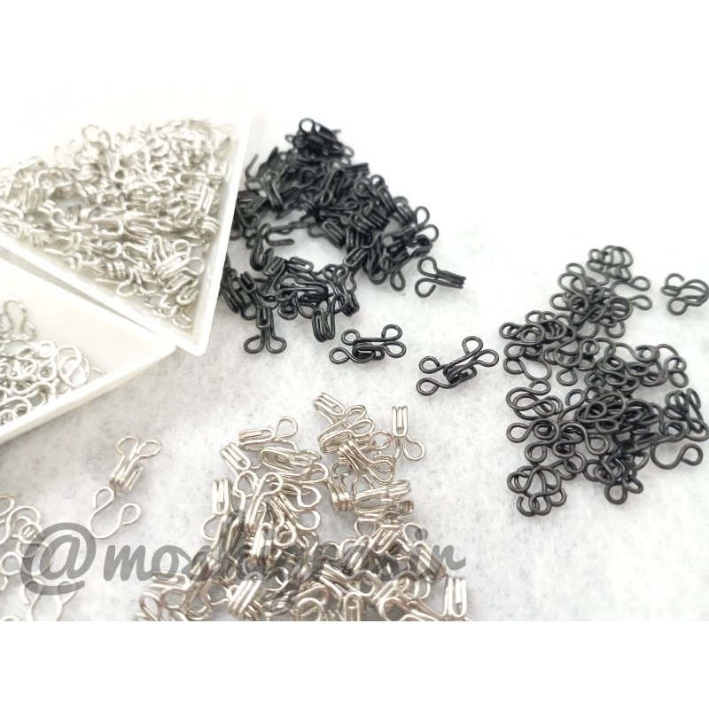 1 DOZEN - BRA RIGHTS / HOOK RIGHTS / ปุ่มตะขอชุดชั้นใน / ตะขอชุดชั้นใน