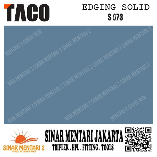EDGING TACO SOLID CODE S 072