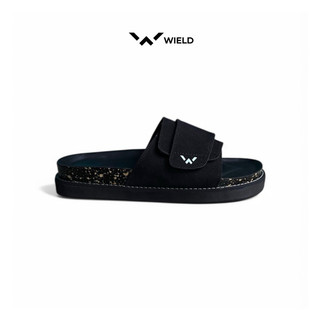 Wield Official - Slide (Hitam) | Sandal Pria | Sandal Wanita