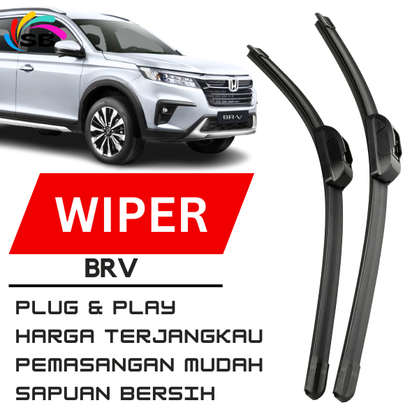 BRV 2016 WIPER ด้านหน้าขวา 1 ชุด WIPER BRV 2023 FRAMELESS WIPER 2017 WIPER BRV 2018 WIPER BRV 2022