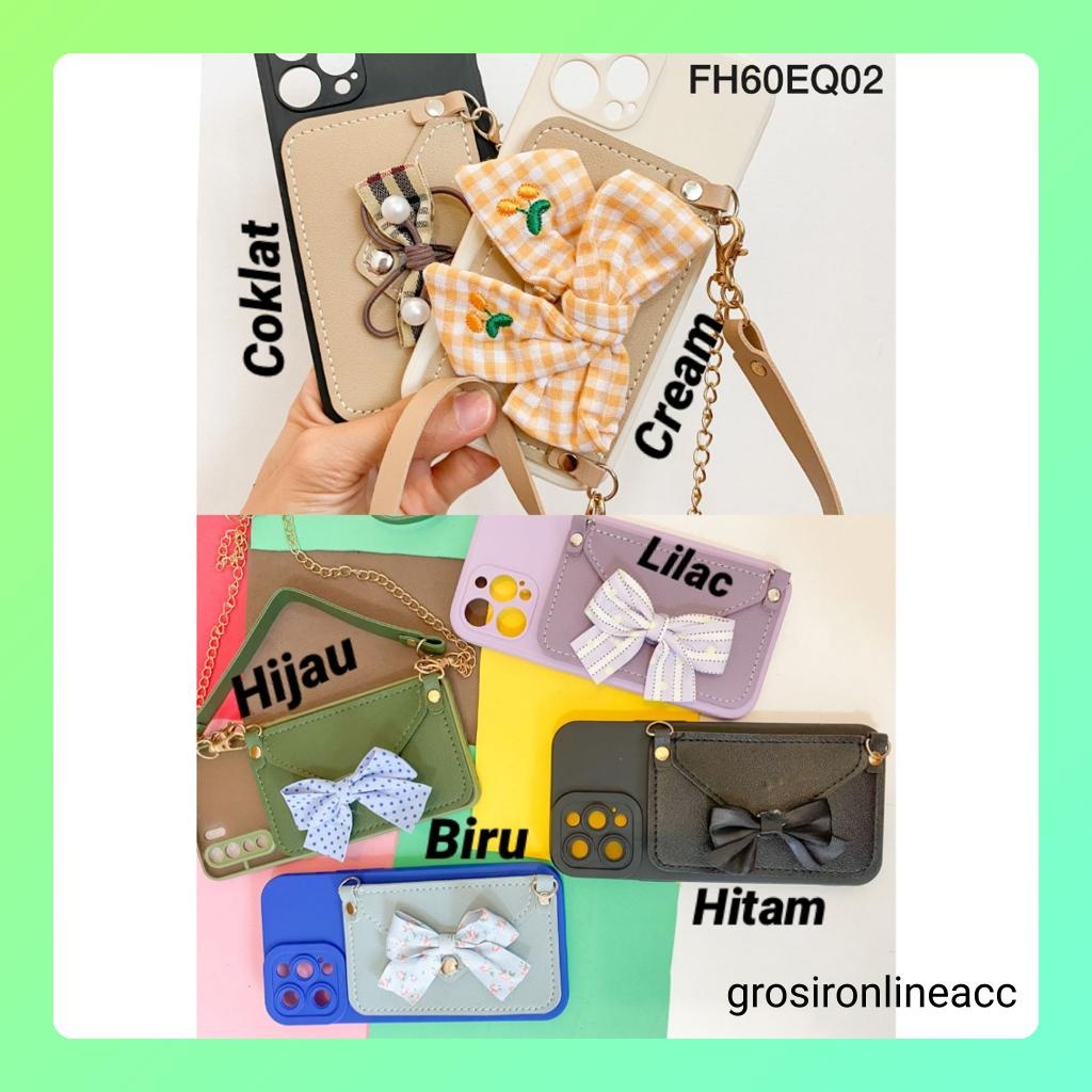 FH60 EQ02 กระเป๋าสะพายไหล่สําหรับ Xiaomi Redmi A1 A1 + A2 A3 4A 4 4X 5 5A 5 + 6 6A 7 7A 8 9 Prime 9A