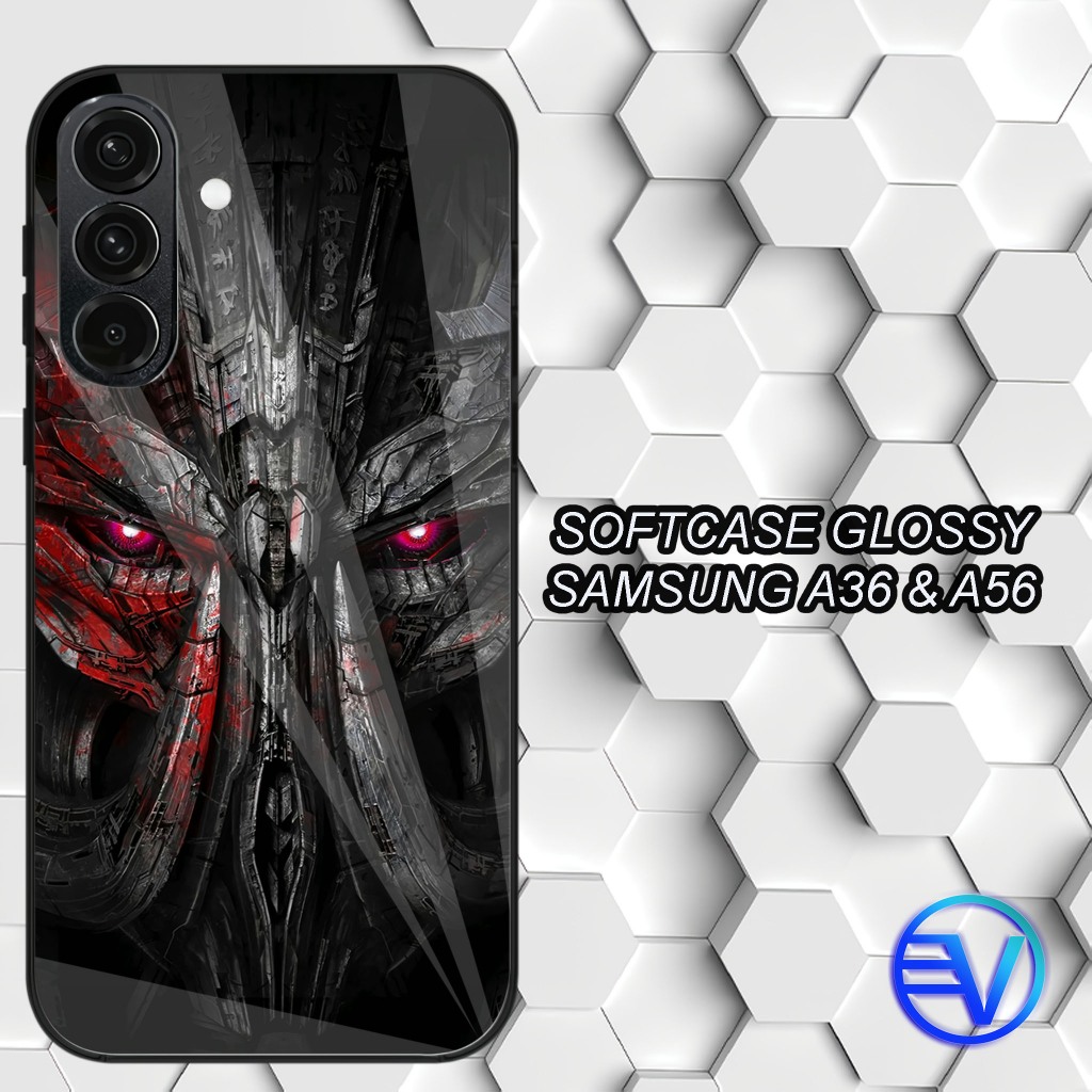 [ GT76 TRANSFORMERS ] Softcase Glossy Samsung A17, A26, A36, A56 Case Shiny Mirror Sublime Silicone 