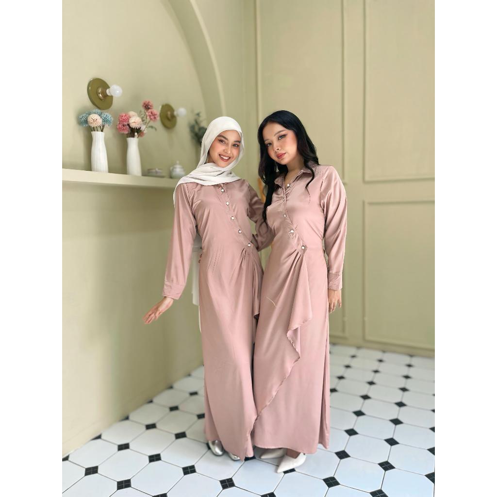 Missie - เดรสกระดุมข้าง Kanya