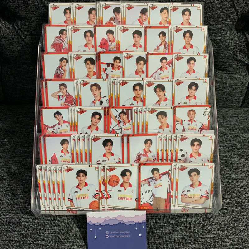 [พร้อมแล้ว🇮🇩 - ตรวจสอบความผิดพลาด ⚠️] การ์ดสะสมอย่างเป็นทางการ CC GMMTV Starlympys 2024 การ์ดสะสม Li