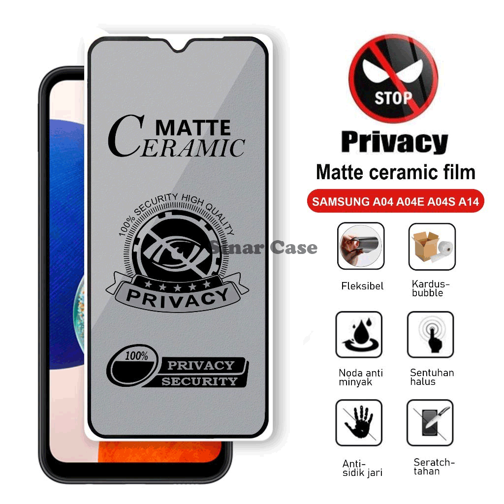 [ANTI BREAK] Anti Scratch Matte Anti Spy Privacy SAMSUNG A06 A05S A16 A04s A04 A02 CORE A52 A12 A10s