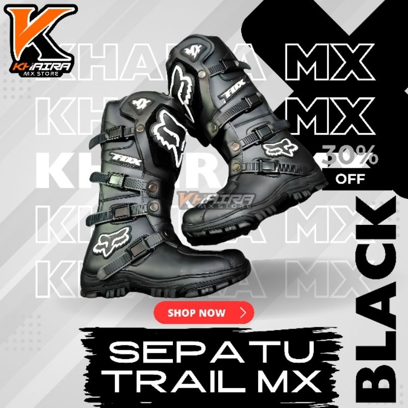 รองเท้า Trabass Adventure Motocross Trail/รองเท้านิรภัย enduro racing