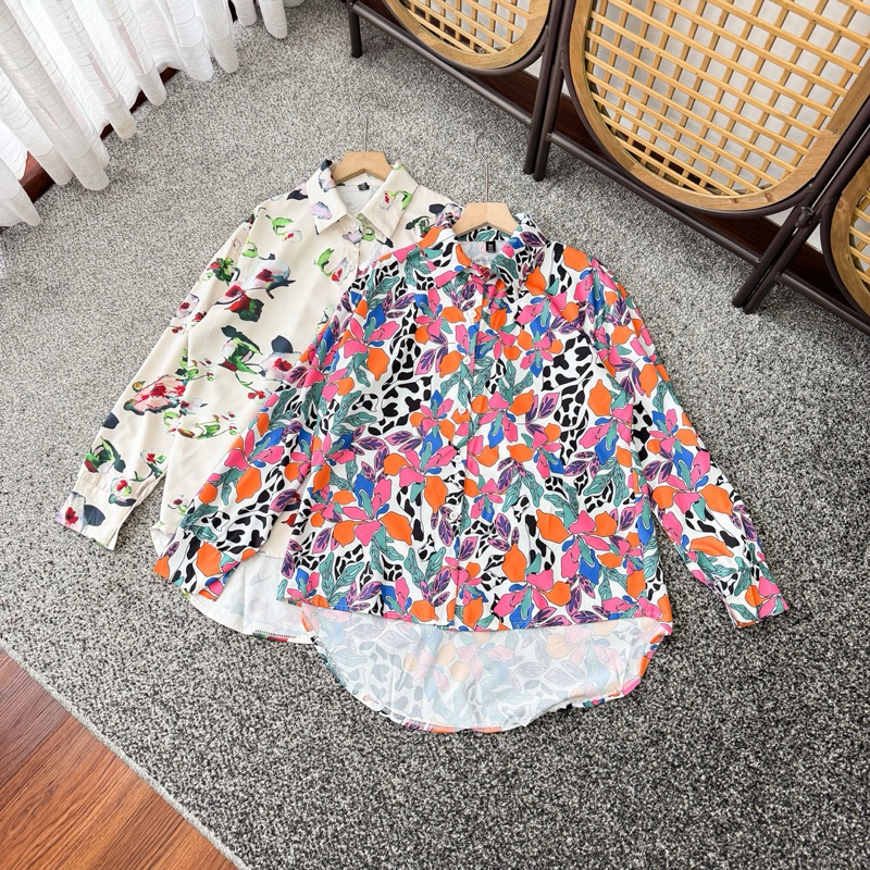 เสื้อ PATTERN นําเข้ามะกอก