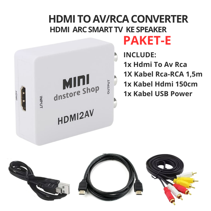 HDMI TO AV/RCA******