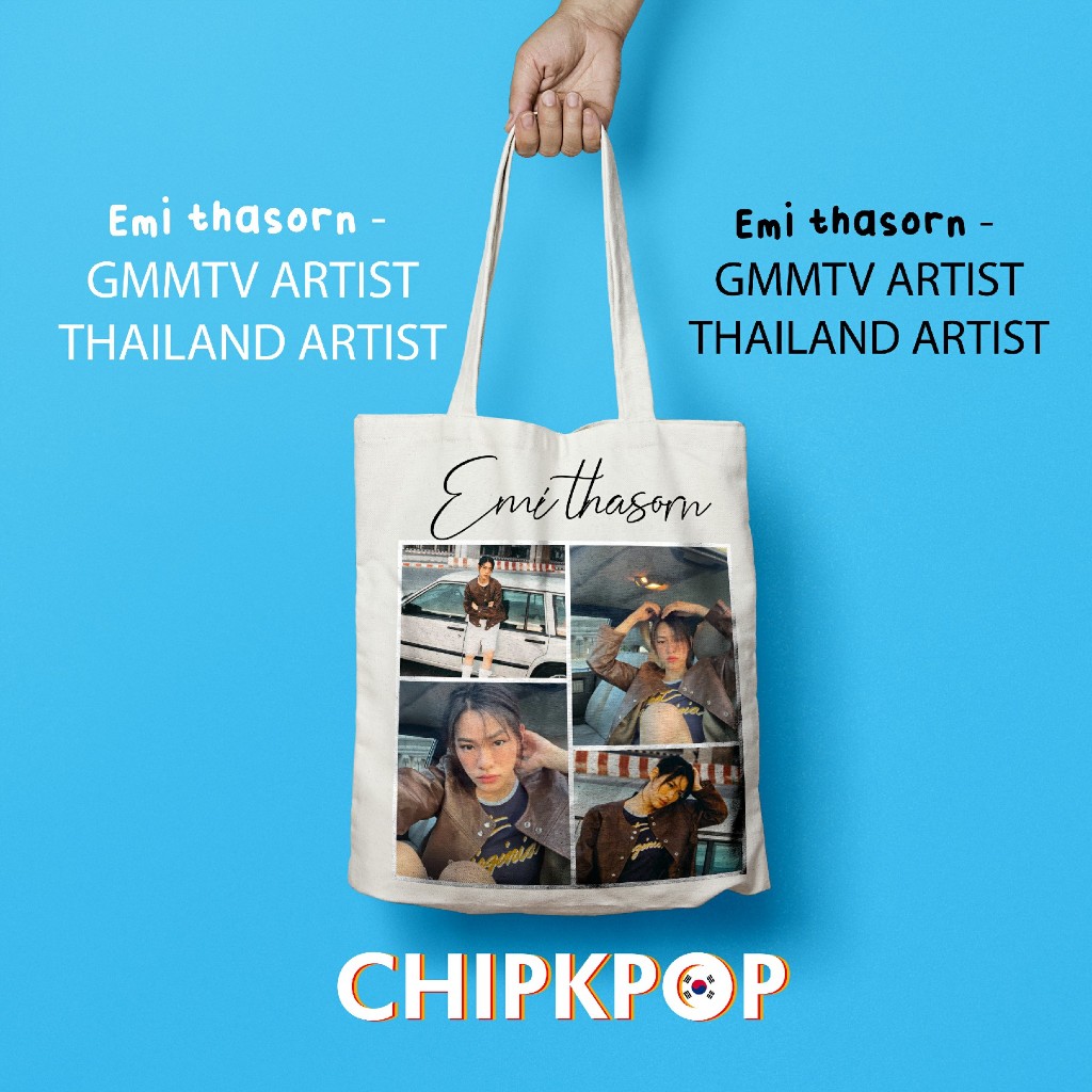 [SET PACKAGE] EMI GMMTV TOTEBAG I EMI THARSORN I GMMTV GIRL I THAILAND TOTEBAG I TOTEBAG I CUSTOM TO