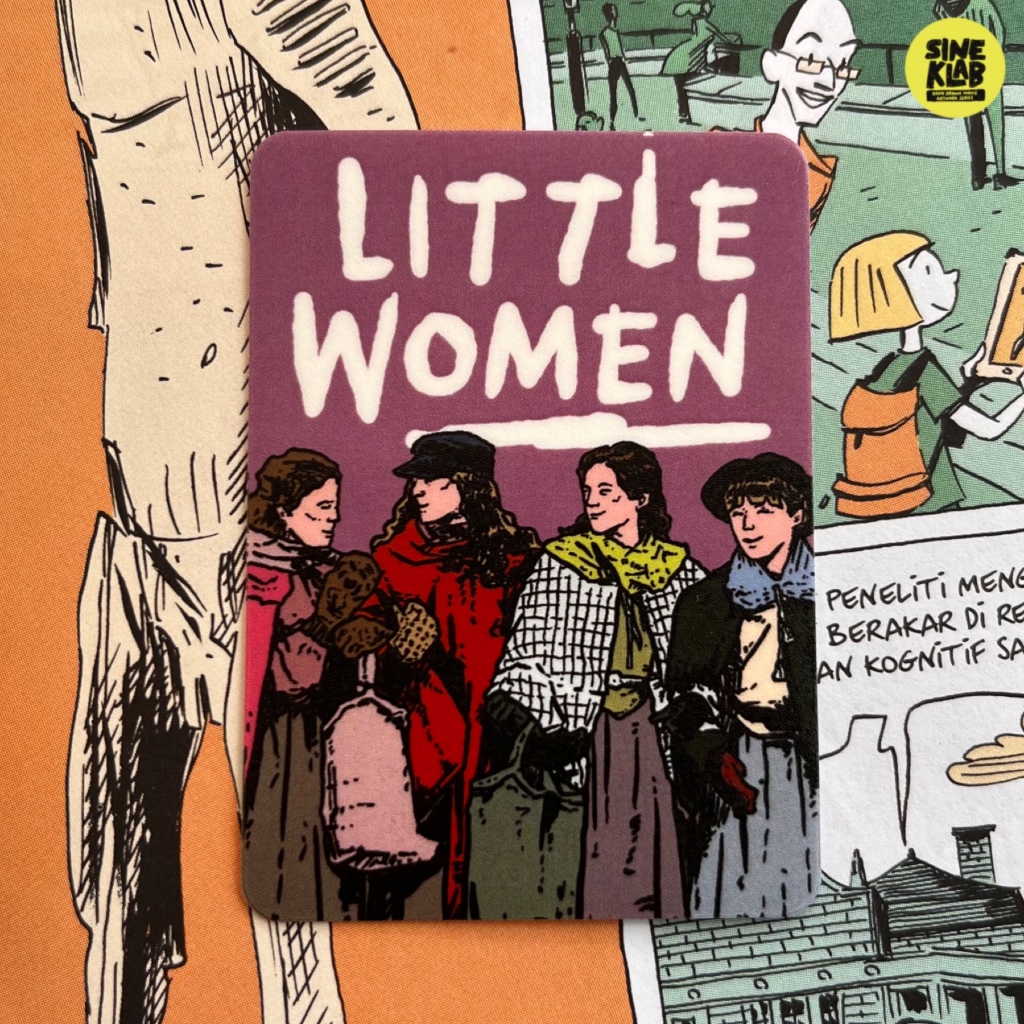 Sineklab - LITTLE WOMEN Sticker - Movie / Cinema / Series / Laptop Sticker Edition
