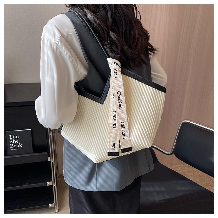 Jennie Bag BOC Womens Zipper Tote Bag นําเข้าเวอร์ชั่นเกาหลีล่าสุด