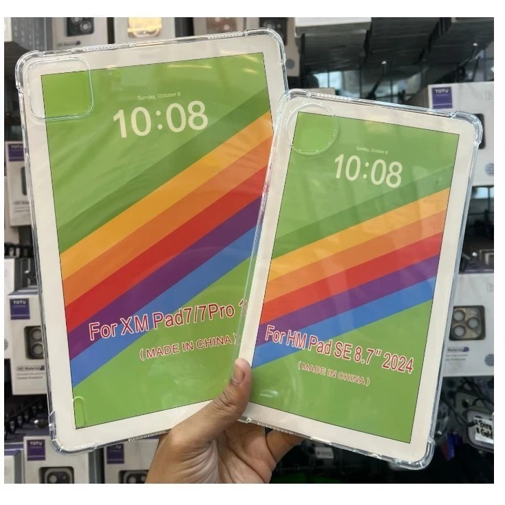 [ Xiaomi Mipad 7 11.2 inc ] Case Softcase CRACK CLEAR Case Casing Xiaomi Mipad 7