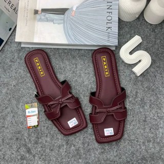 Sandal Platform Wanita Sandal Selop Teplek Gaya Korean