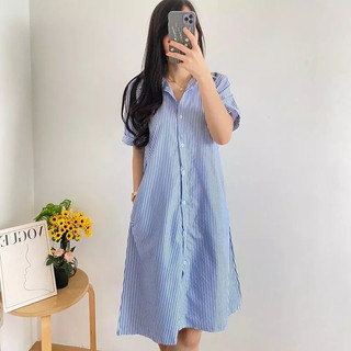 HAVA DRESS - DASTER RAYON BUSUI - Dress Terusan Casual Wanita Premium - HOMEDRESS