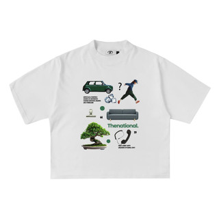 Thenational Boxy T-shirt Heavyweight 16s Run Putih