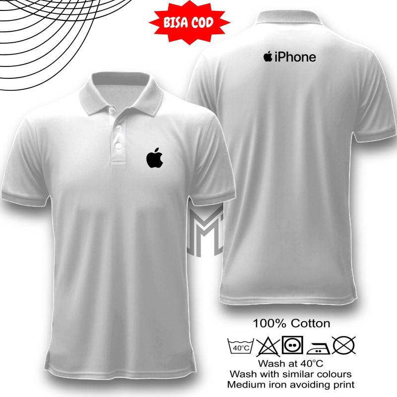 Poloshirt Collar Shirt Iphone Apple Gadget - โลโก้ Poloshirt iphone หน้าหลัง