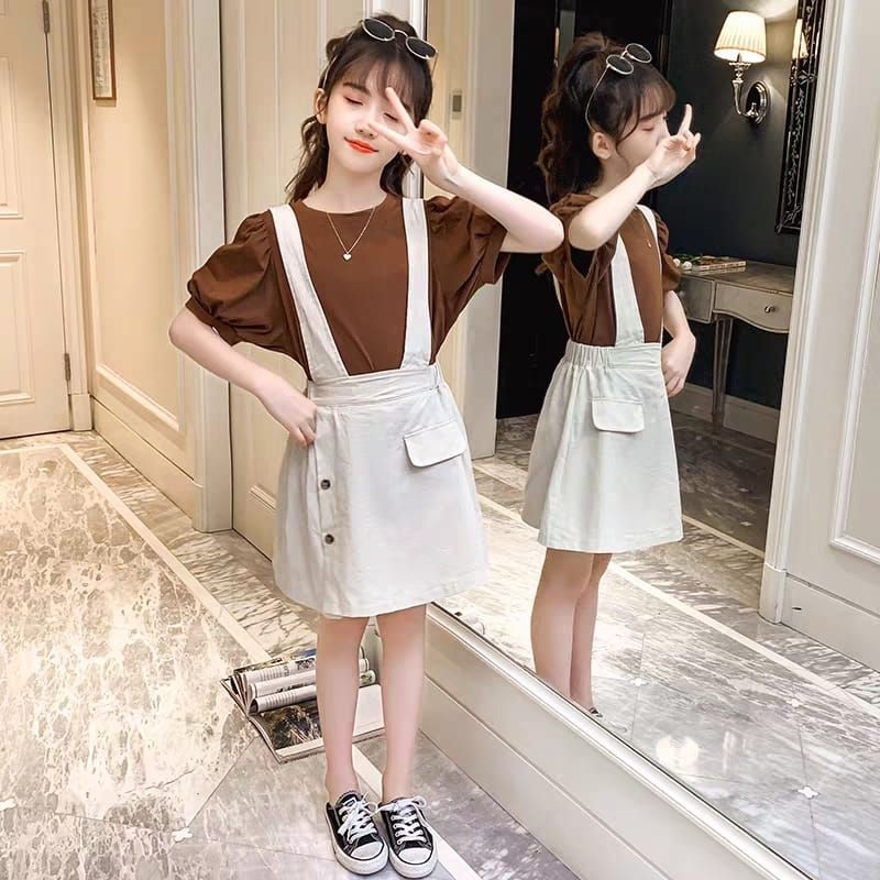 ชุดโดยรวมสีน้ําตาล sz 150.160